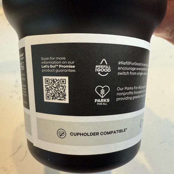 NWT! Hydro Flask Matte Black Mug Insulated Tumbler w/ Straw - Picture 9 of 10